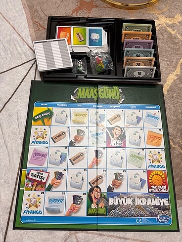  Beden Monopolly Maaş günü oyun