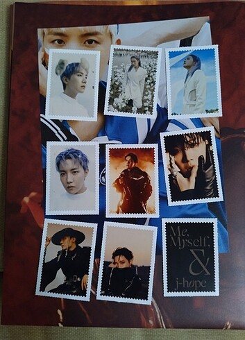 Beden BTS special 8 me, myself, and j-hope photo folio All New Hope