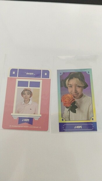 BTS j-hope hobi fotokart pc 