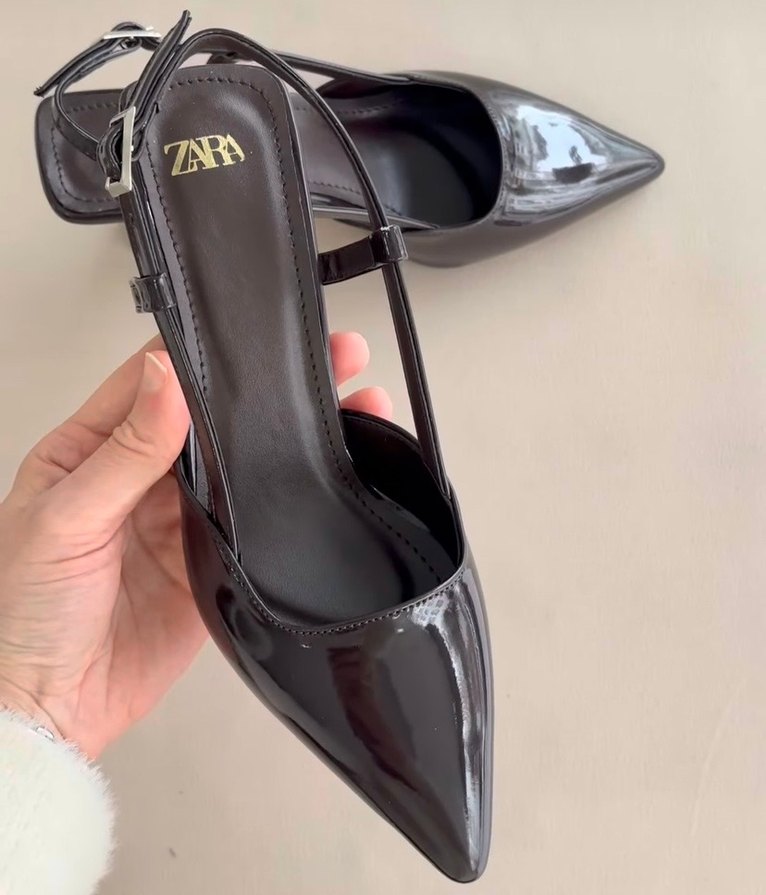 Siyah  Stiletto - Görsel 2