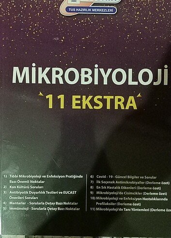  TUS MİKROBİYOLOJİ