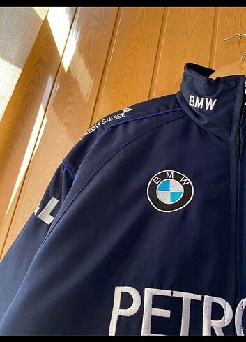 m Beden mavi Renk BMW Petronas F1 Ceket