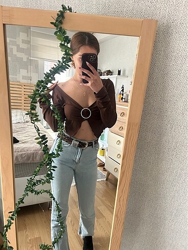Bershka Bershka toka detaylı bluz
