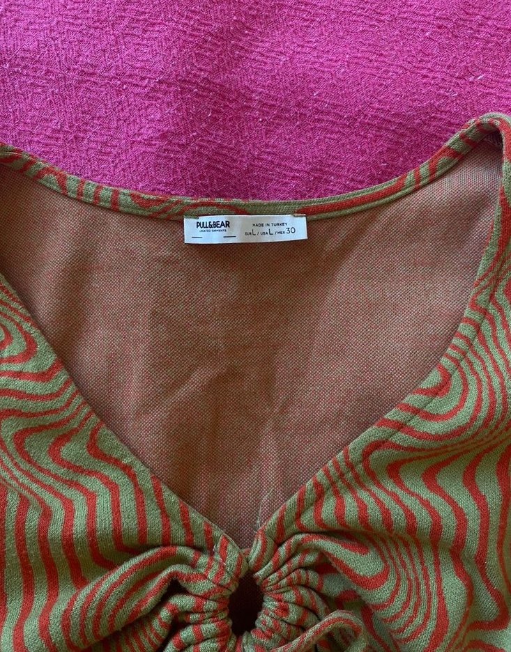 Pull&Near Bohem Örme Uzun Kollu Bağcıklı Bluz - Görsel 2