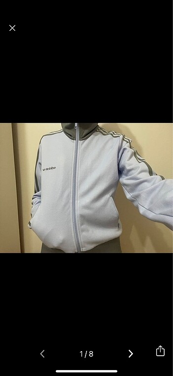 m Beden Adidas Vintage Jumper Eşofman Üstü Hırka