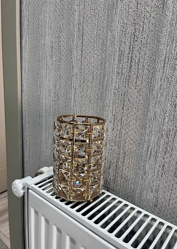 Altın Renkli Kristal fırçalık - Görsel 4