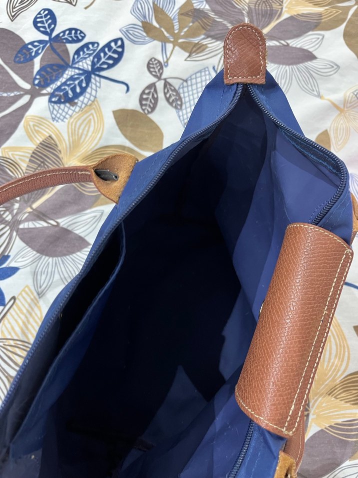 Mavi Minimalist Kadın Omuz Çantası - Görsel 5