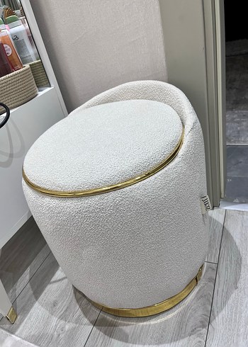 Beyaz ve Gri Makyaj koltuğu - Görsel 2