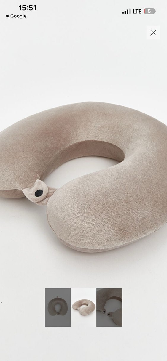 Bej Boyun Destek Yastığı - Görsel 5
