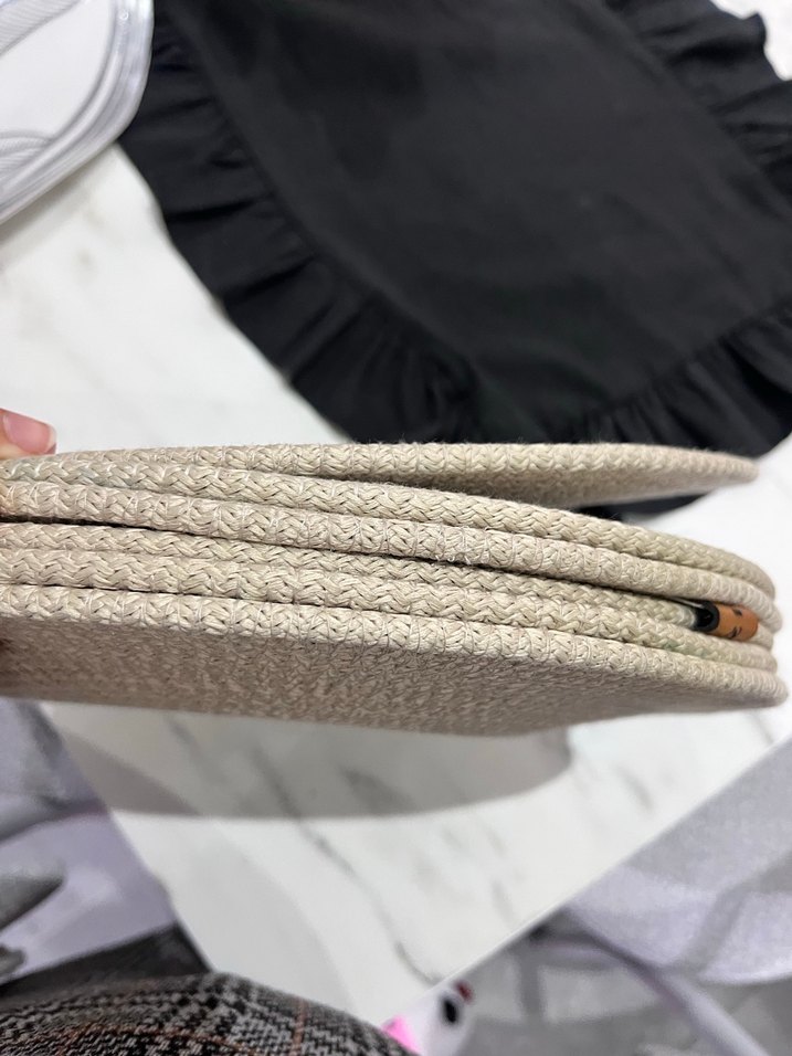 Bej Yuvarlak Mouse Pad - Görsel 2