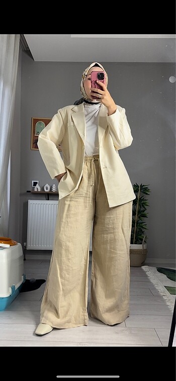 Diğer Keten blazer