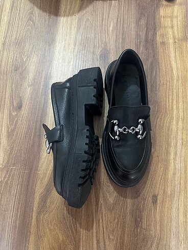 37 Beden siyah Renk Loafer