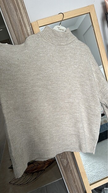 xl Beden ten rengi Renk Triko oversize kazak