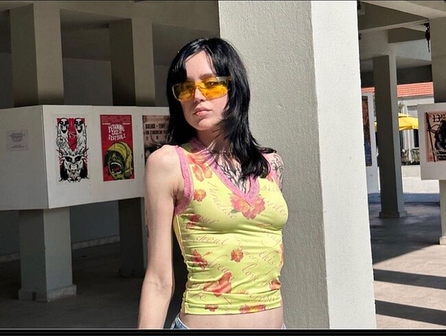 Çiçekli crop