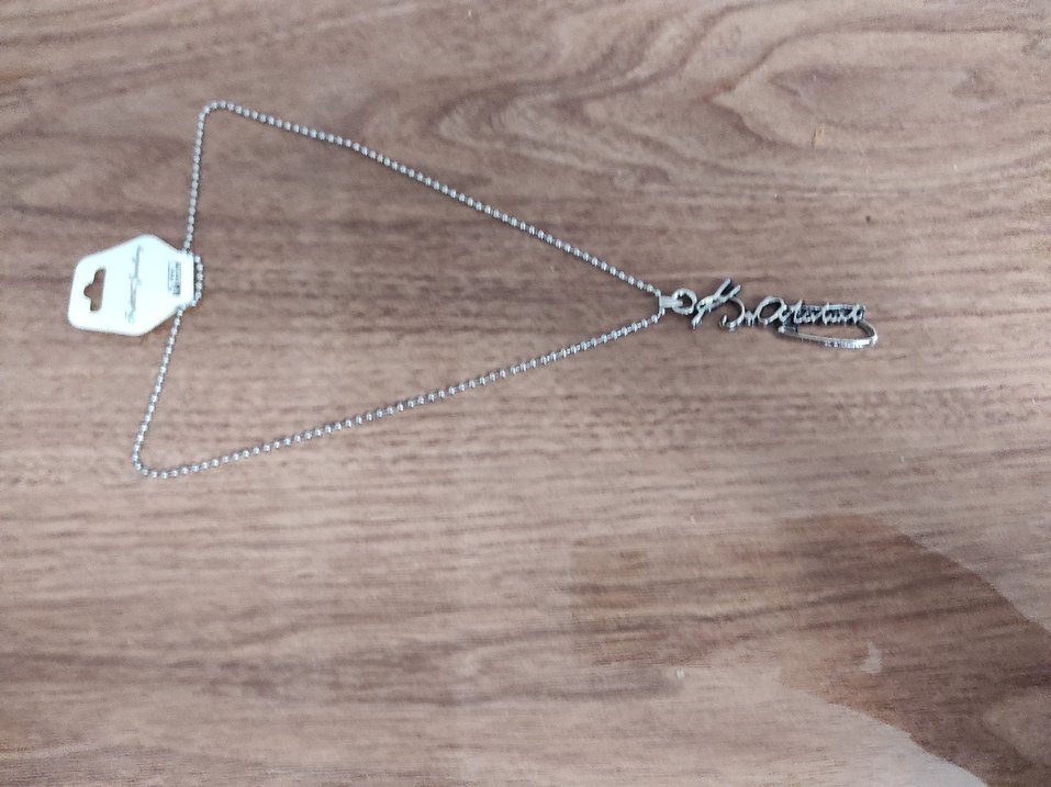 Uzun Zincir Detayl ATATÜRK amblem uçlu  unisex Kolye - Görsel 3