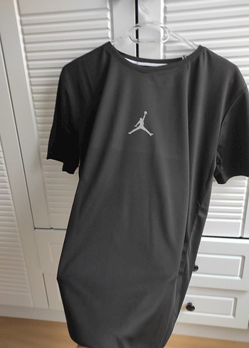 Siyah Erkek Oversize Spor Tişört - Görsel 2