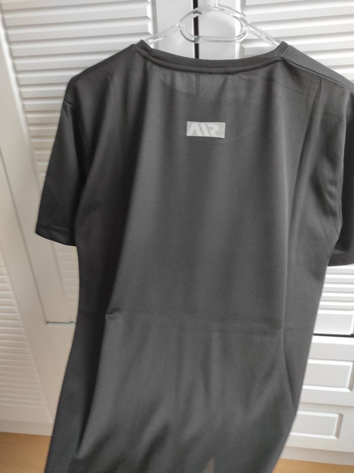 Siyah Erkek Oversize Spor Tişört - Görsel 4