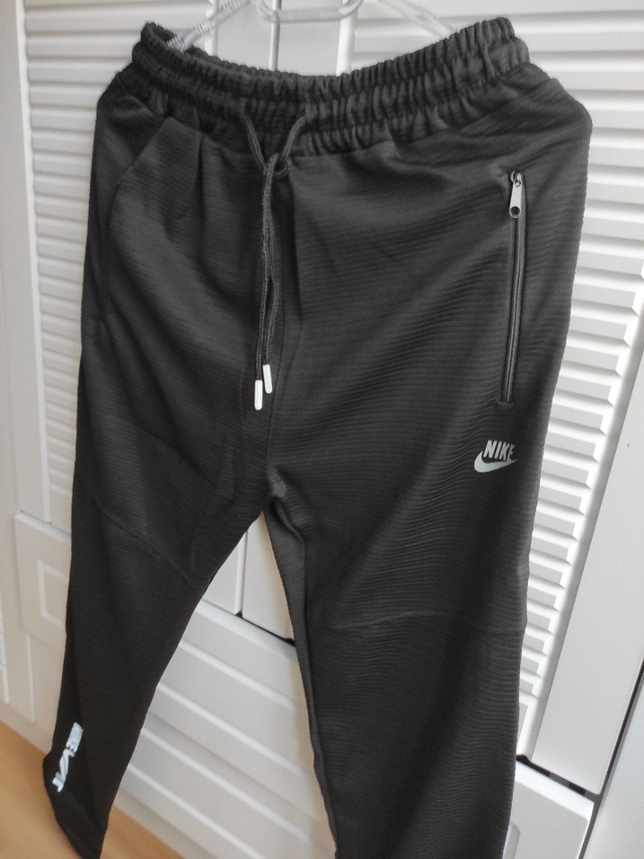 Nike Siyah Fermuarlı Erkek Eşofman Altı - Görsel 3