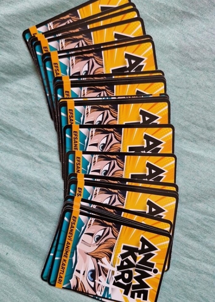 Efsanevi Anime Kartları 25 Kart (Özel Seri) - Görsel 3