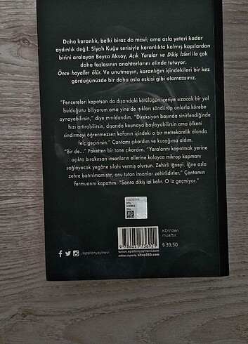 AÇIK YARALAR VE DİKİŞ İZLERİ (İLK BASKI) (KARTON KAPAK VE İMZALI - Görsel 2