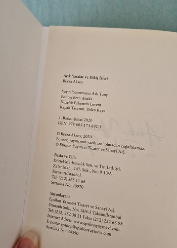 Açık Yaralar ve Dikiş İzleri 1 - Beyza Aksoy
Vernem Nidahen 2 - Görsel 5