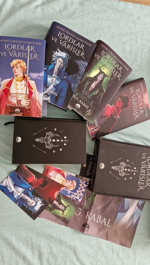 Lordlar ve Varisler Kitap Seti - N.G. Kabal - Görsel 3