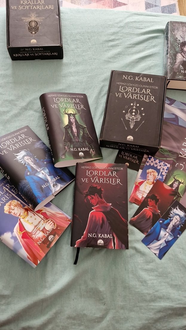 Lordlar ve Varisler Kitap Seti - N.G. Kabal - Görsel 2