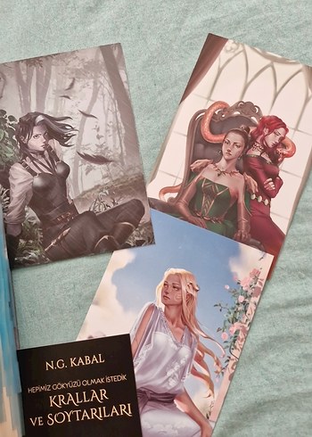 N.G. Kabal - Krallar ve Soytarıları Roman Seti - Görsel 6
