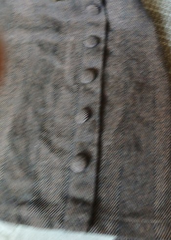 Düğmeli bayan etek - Görsel 4