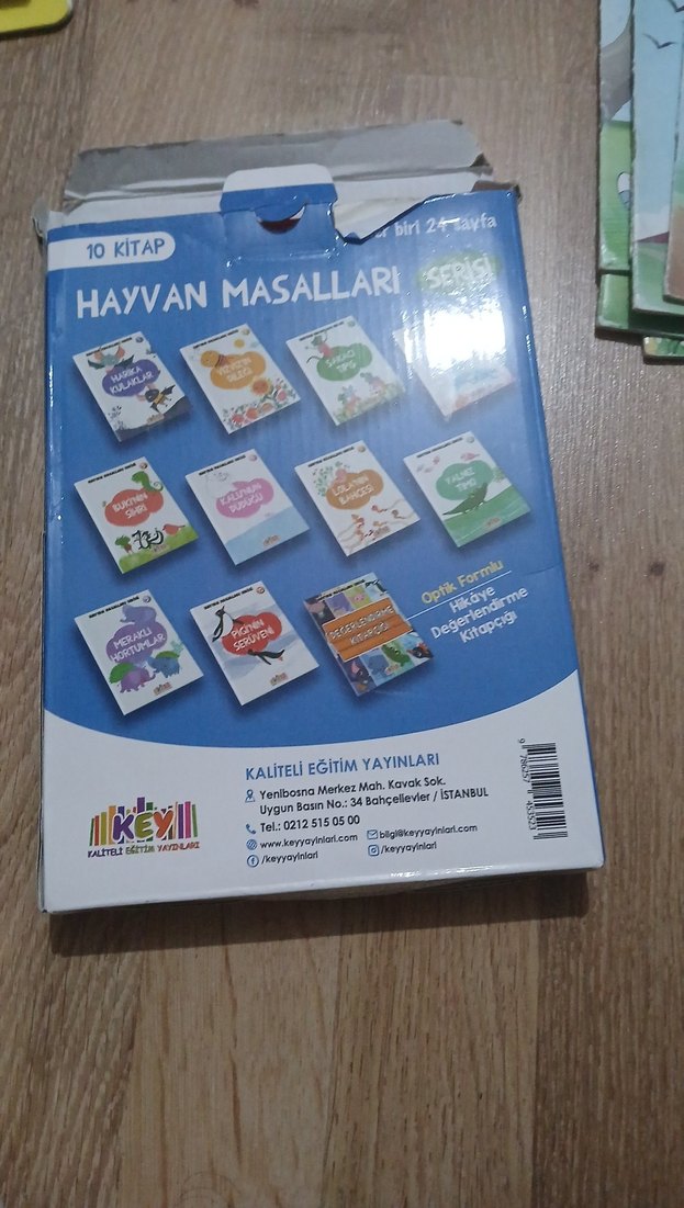Hayvan Masalları Serisi - 10 Kitap - Görsel 2