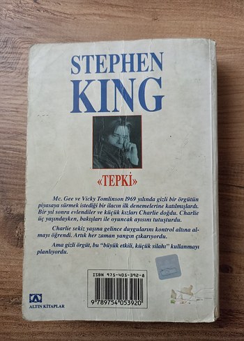 Tepki - Stephen King Romanı - Görsel 2