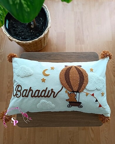 Punch bebek takı yastığı