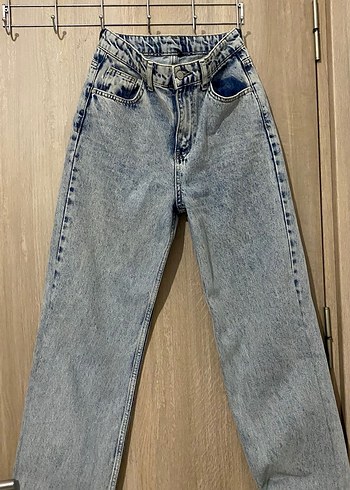 Diğer Gri Denim Midi Kadın Jean Pantolon