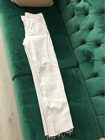 27 Beden beyaz Renk Beyaz pantolon jean