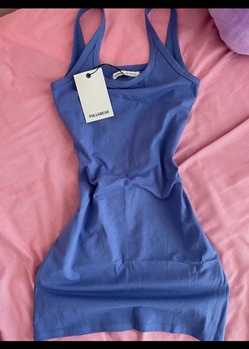 Pull and Bear Pull Bear Etiketli Elbise