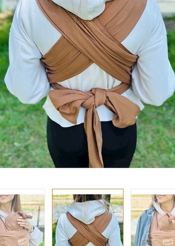 Kanguru sling - Görsel 2