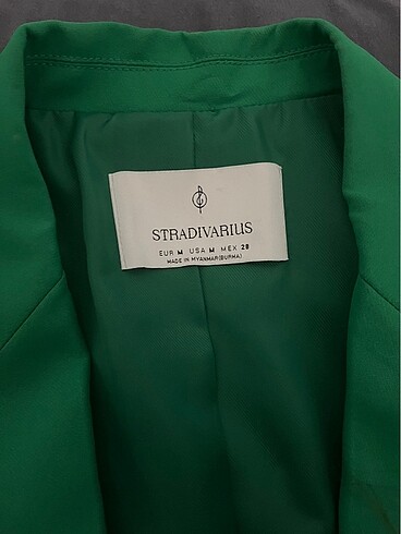 m Beden stradivarius blazer ceket