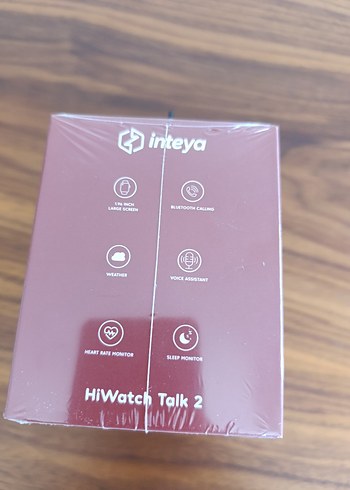 Diğer inteya HiWatch Talk 2 Siyah Akıllı Saat