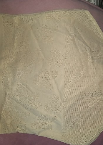 Bej Dantel Desenli Hemşire Korsesi - Görsel 4