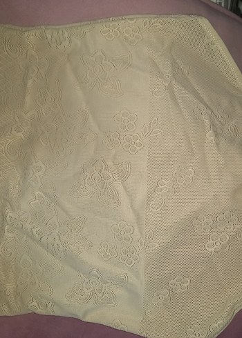 Bej Dantel Desenli Hemşire Korsesi - Görsel 5