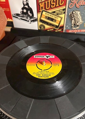 Cem Karaca - Beyaz Atlı, Dervişan 45'lik Plak - Görsel 2
