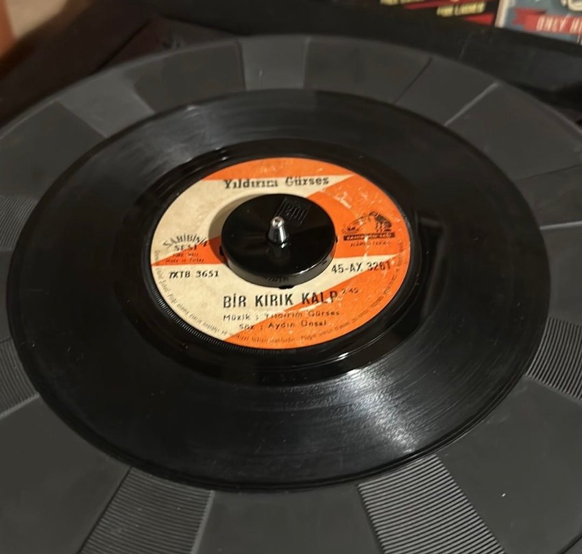Yıldırım Gürses - Son Mektup 45'lik Plak - Görsel 2