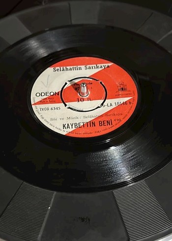 Selahattin Sarıkaya - Kanma Arkadaş 45'lik Plak - Görsel 2