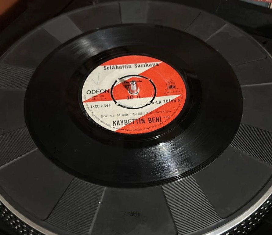 Selahattin Sarıkaya - Kanma Arkadaş 45'lik Plak - Görsel 2