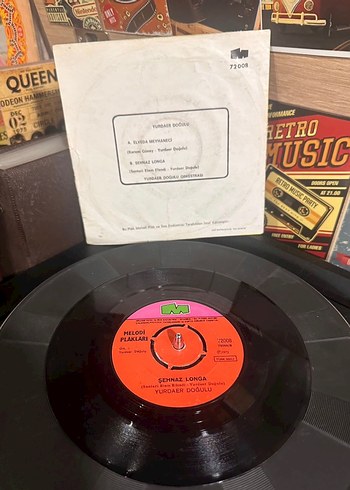 Yurdaer Doğulu - Elveda Meyhaneci 45'lik Plak - Görsel 2