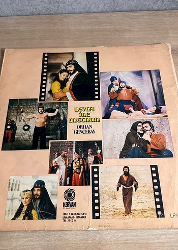 Orhan Gencebay - Leyla ile Mecnun 33 lük Dönem LP - Görsel 2