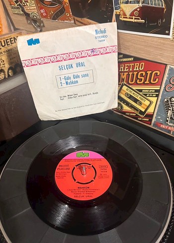 Selçuk Ural - Güle Güle Sana 45 lik plak - Görsel 2