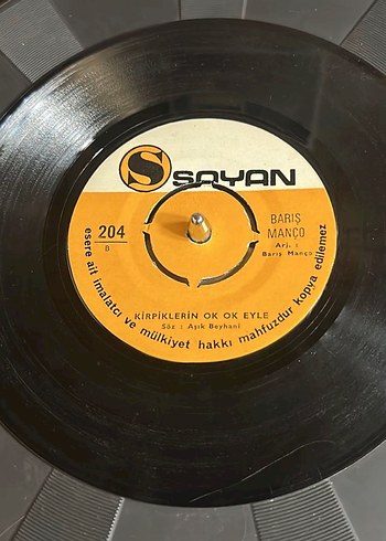 Barış Manço - Ağlama Değmez Hayat 45'lik Plak - Görsel 2