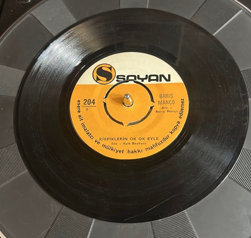 Barış Manço - Ağlama Değmez Hayat 45'lik Plak - Görsel 2