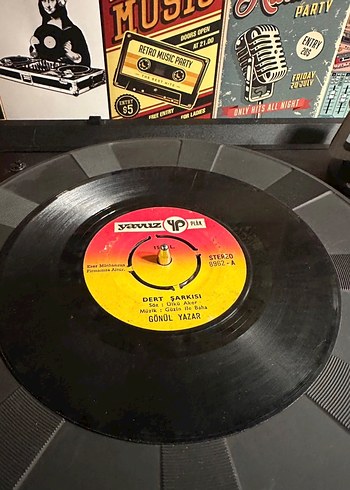 Gönül Yazar - Kadehinde Zehir Olsa 45 lik plak - Görsel 2